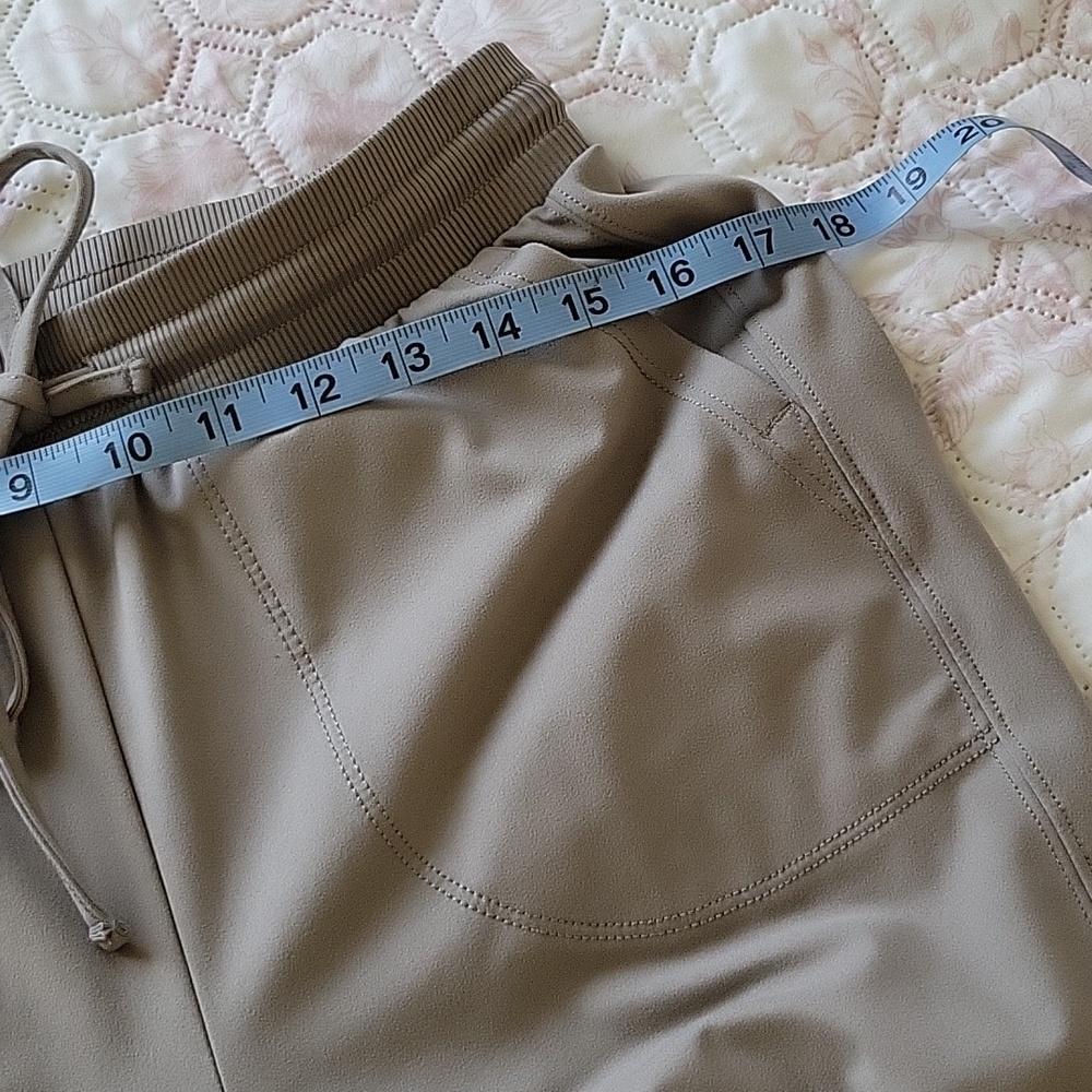 Rachel Zoe Taupe Drawstring Jogger Pants - Picture 7 of 10